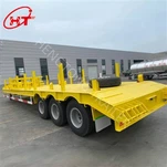 Rimorchio a letto a basso letto a 3 assi